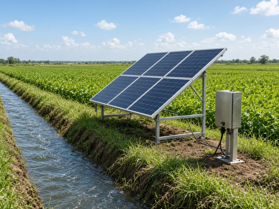 AgriFlow Solar Water Pump